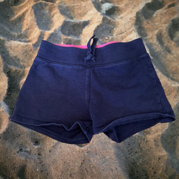 OshKosh B'Gosh Girls Shorts Sz 6 Navy Blue Knit Shorts - Picture 1 of 5